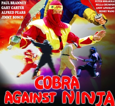 Ho scritto “Ninja” sulla sabbia.